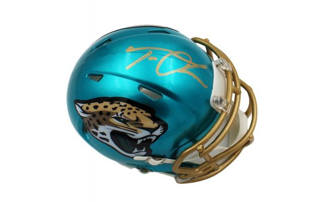 Trevor Lawrence Signed Jacksonville Jaguars Speed Flash NFL Mini Helmet